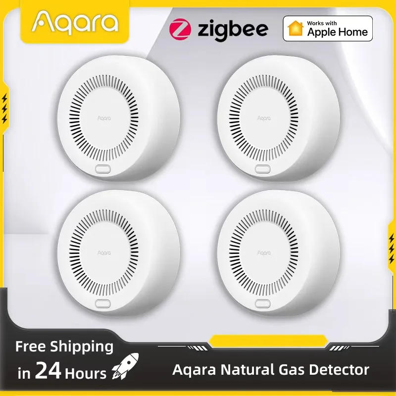 Smart Home Zigbee 3.0 - Aqara Detektor Gazu Ziemnego Inteligentny Alarm