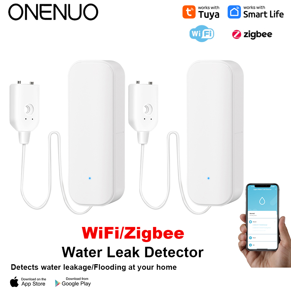 Smart Home Web - WiFi/Zigbee czujnik wody Tuya Alarm wycieku