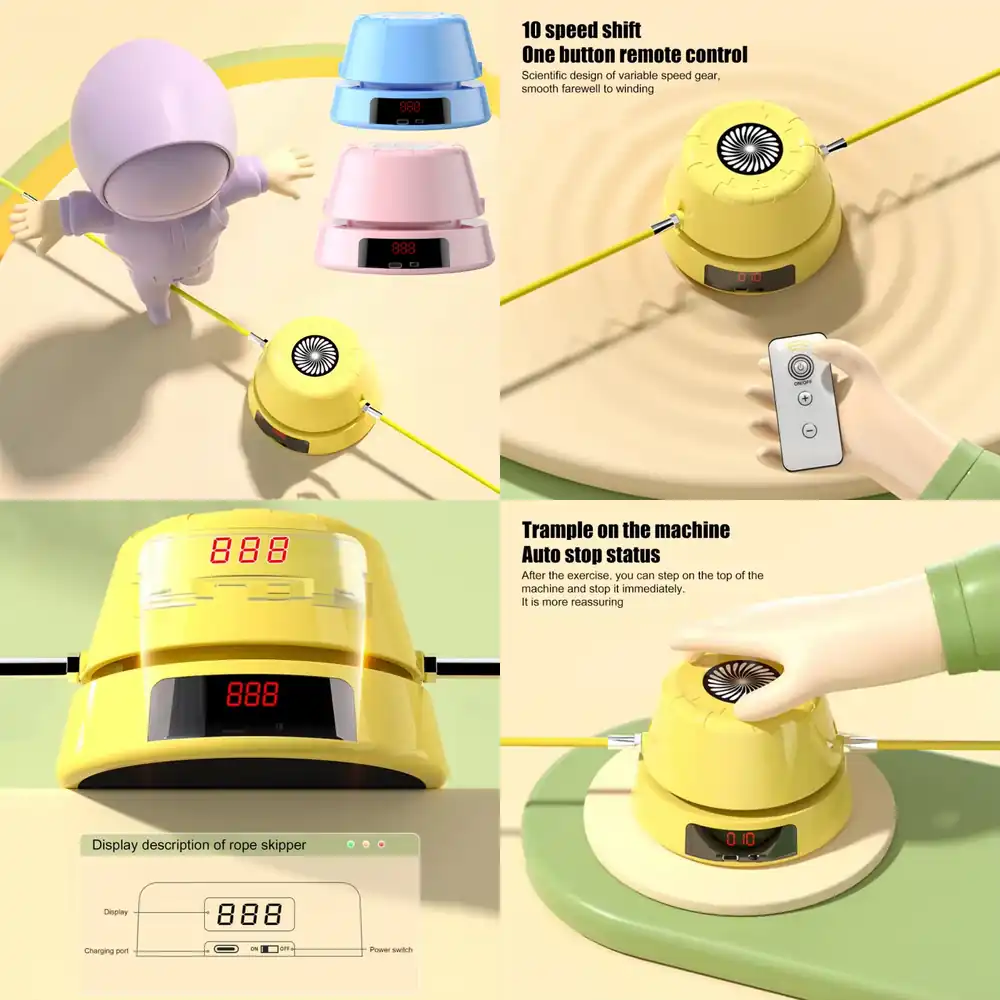 Smart Home Control - WAP01 Inteligentna Elektryczna Skakanka Automatyczny Licznik