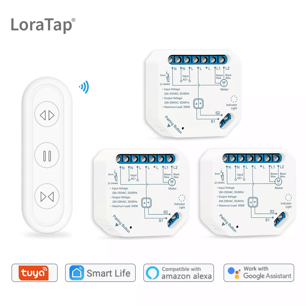 Smart Home Blinds - Tuya Smart Life Moduł przełącznika kurtyny