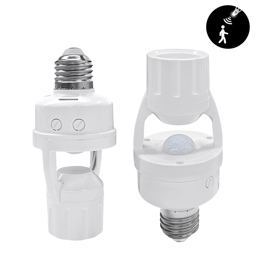 Pir Motion Sensor - Czujnik ruchu PIR, oprawka żarówki E27,