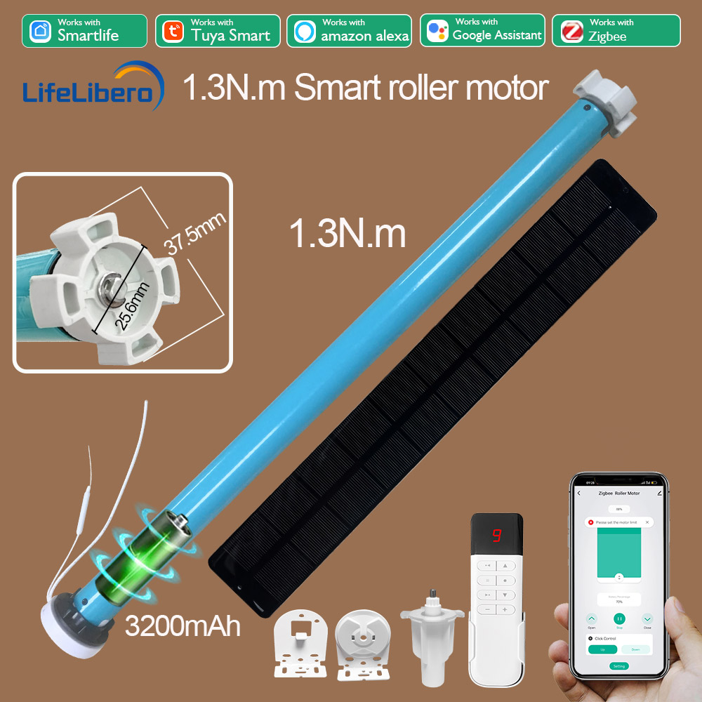 Smart Home Blinds - Boyarca 1.3N.m Akumulator Tuya Zigbee Roller