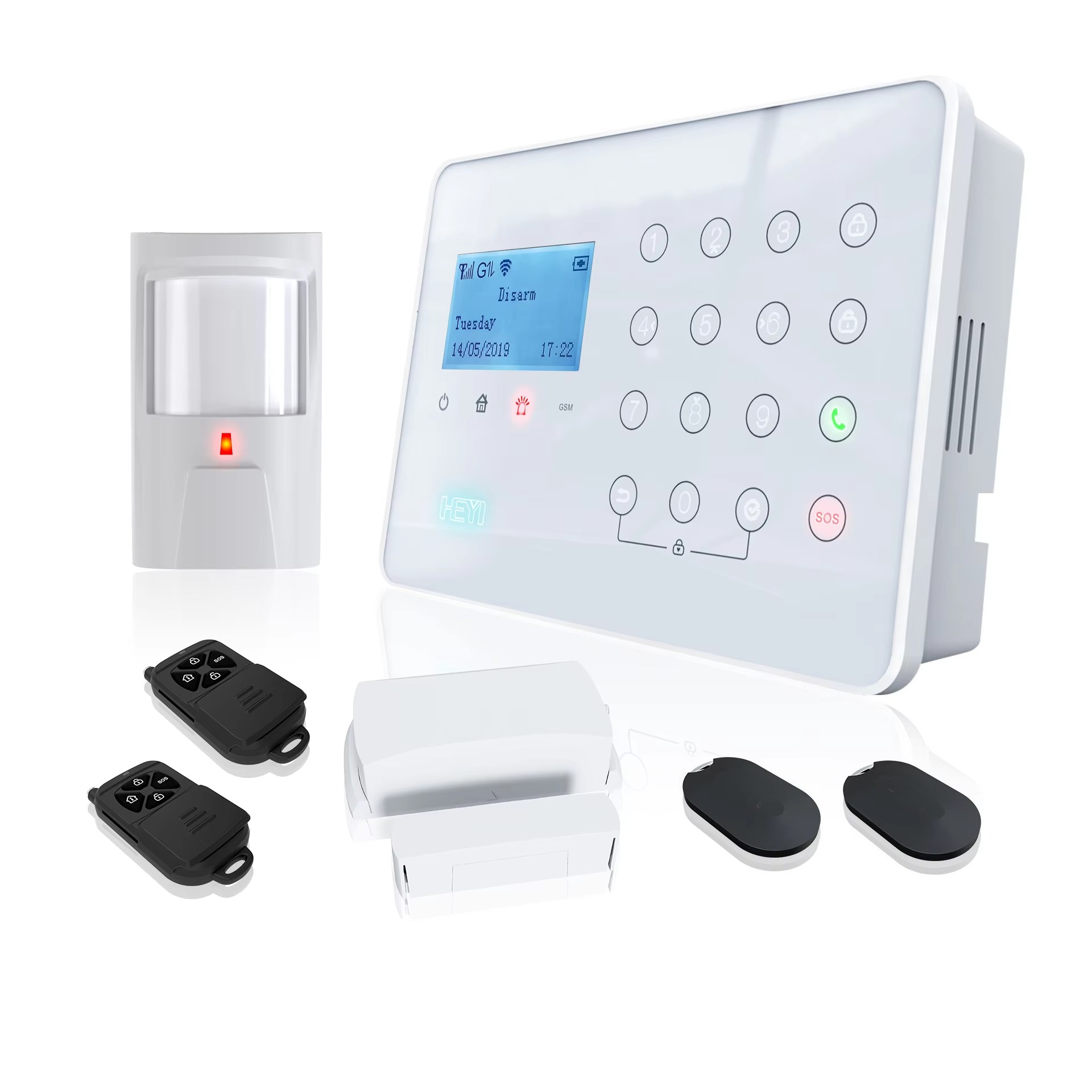 Pir Motion Sensor - System alarmowy Bezprzewodowe systemy zabezpieczeń do