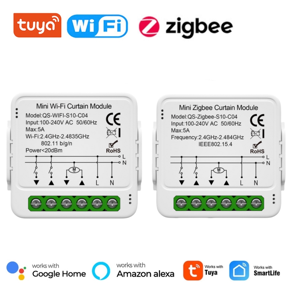 Smart Home Blinds - Tuya WiFi Zigbee Inteligentny moduł przełącznika