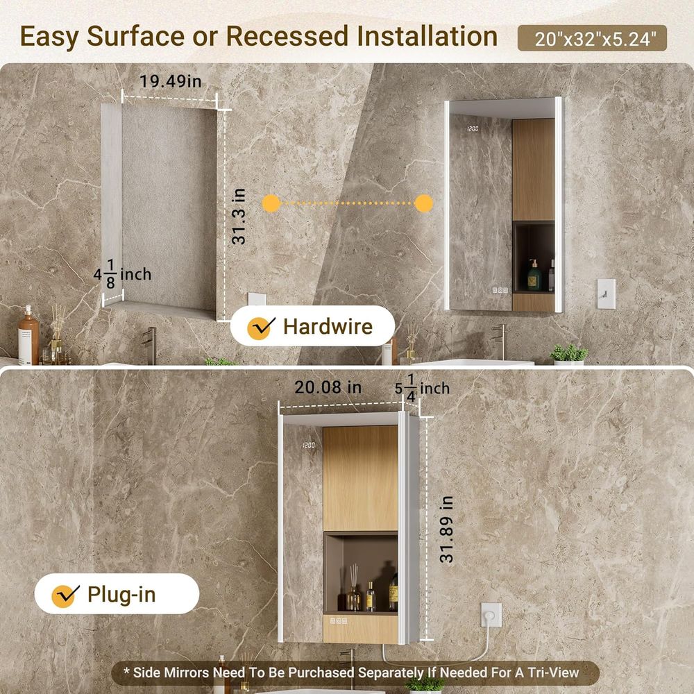 Lustro do szafki na lekarstwa  – Smart Home Living Room recenzja i cena