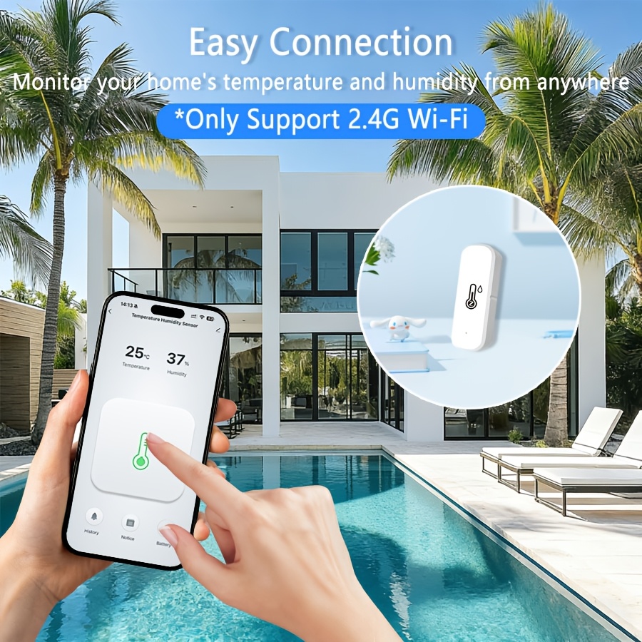 Inteligentny czujnik temperatu – Smart Home Zigbee 3.0 recenzja i cena