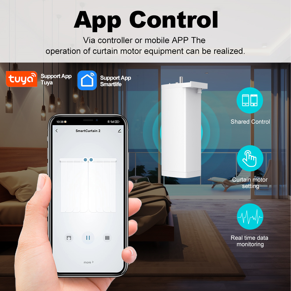 Inteligentny silnik do zasłon  – Smart Home Blinds recenzja i cena