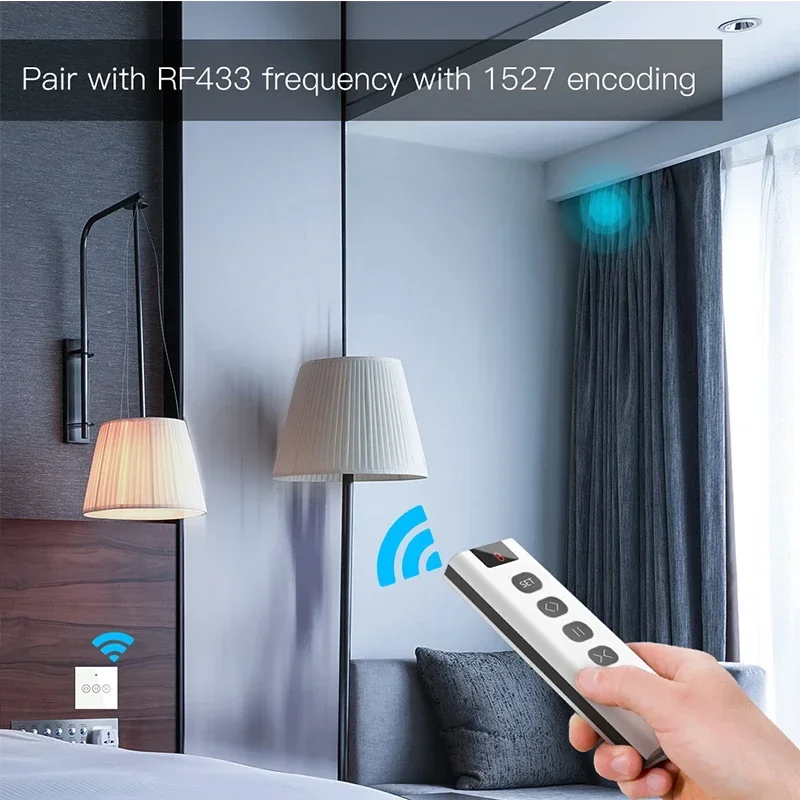 9/1 kanałowy pilot RF433 do pr – Smart Home Blinds recenzja i cena
