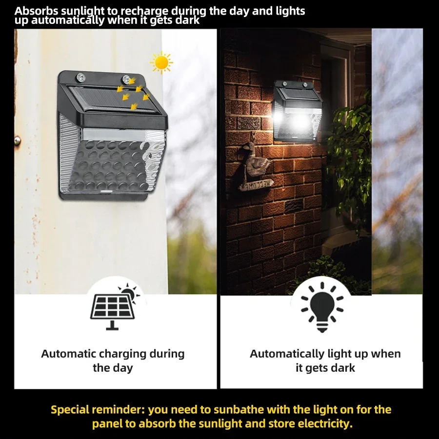 Lampa solarna LED z czujnikiem – Pir Motion Sensor recenzja i cena