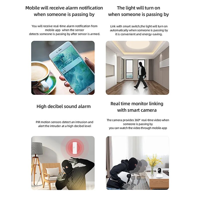 Tuya WiFi Zigbee PIR Motion Se – Pir Motion Sensor recenzja i cena
