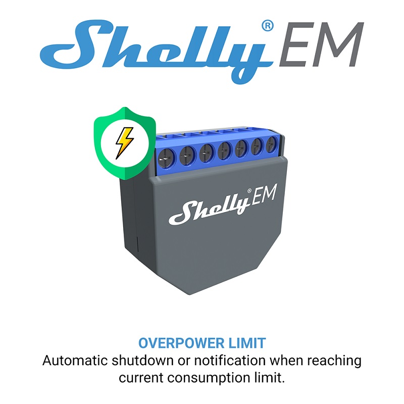 SHELLY EM Wifi Inteligentny Pr – Smart Home Control recenzja i cena