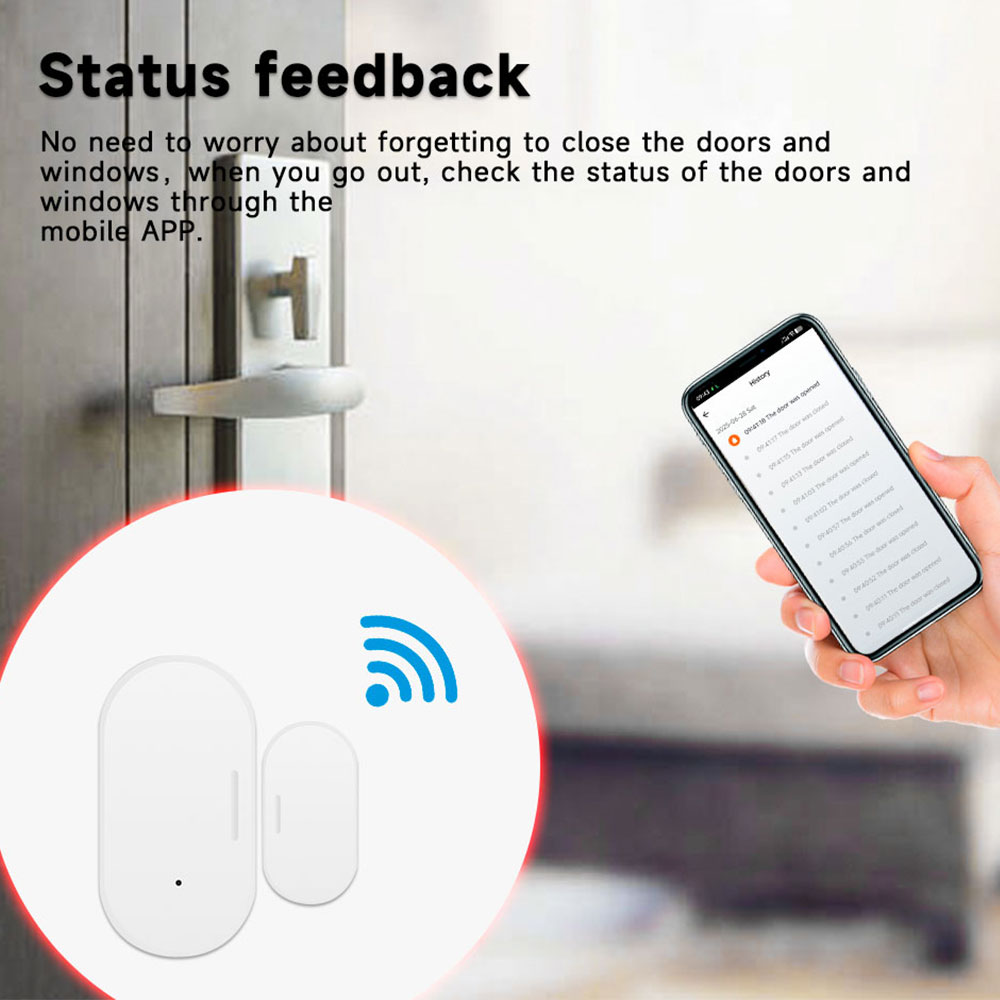 Czujnik otwarcia drzwi/okien Z – Smart Home Zigbee 3.0 recenzja i cena