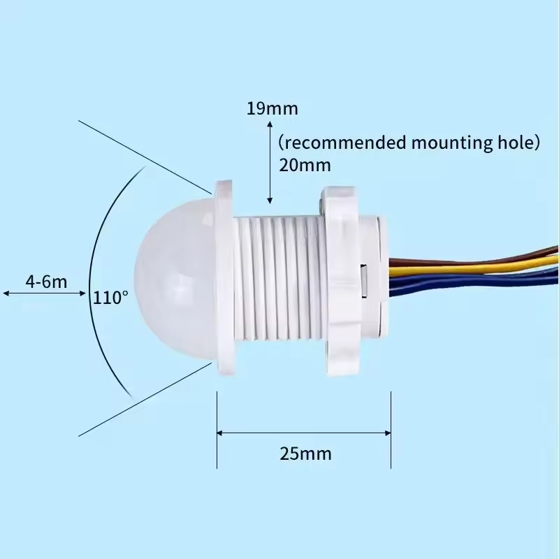 Przełącznik światła z czujniki – Pir Motion Sensor recenzja i cena