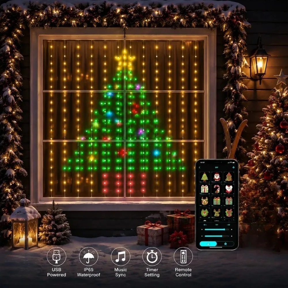 Świetlna Kurtyna LED Pixel z S – Smart Home Control recenzja i cena