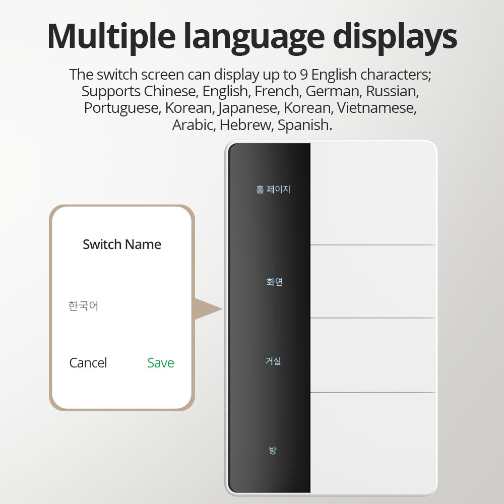 Przełącznik światła Zigbee typ – Smart Home Zigbee recenzja i cena