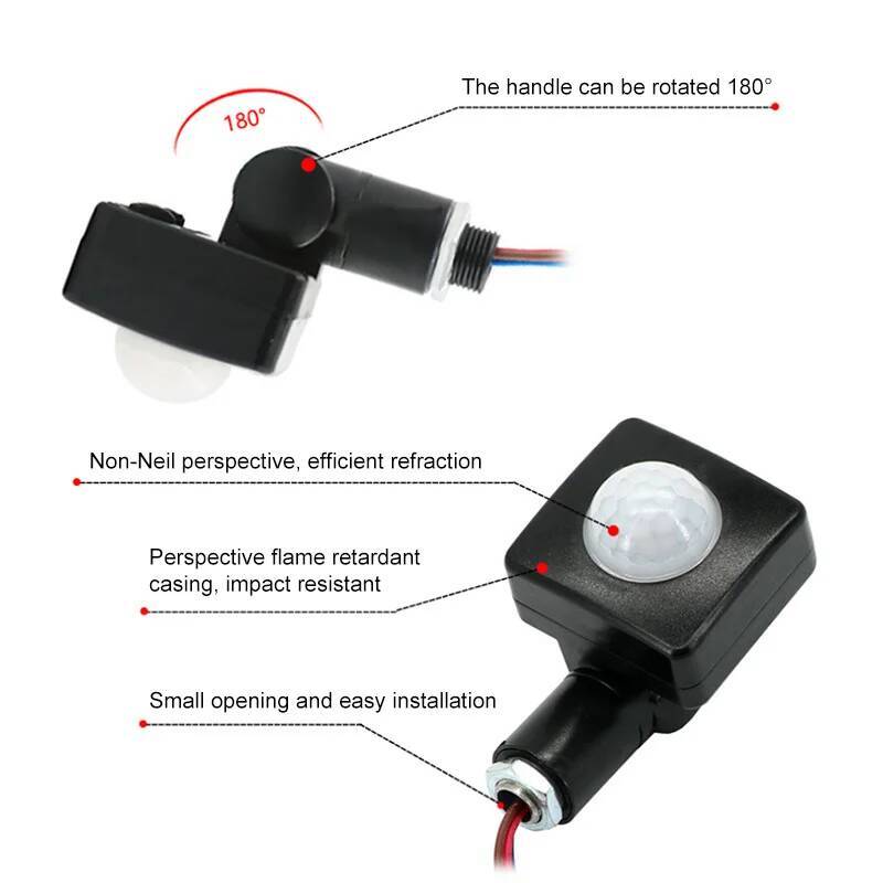 Czujnik ruchu PIR, wyłącznik ś – Pir Motion Sensor recenzja i cena