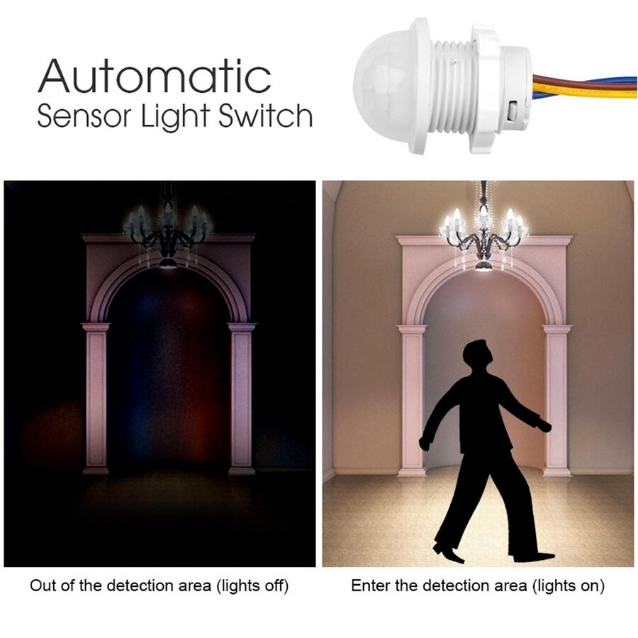 2 SZT. Inteligentny Czujnik PI – Pir Motion Sensor recenzja i cena