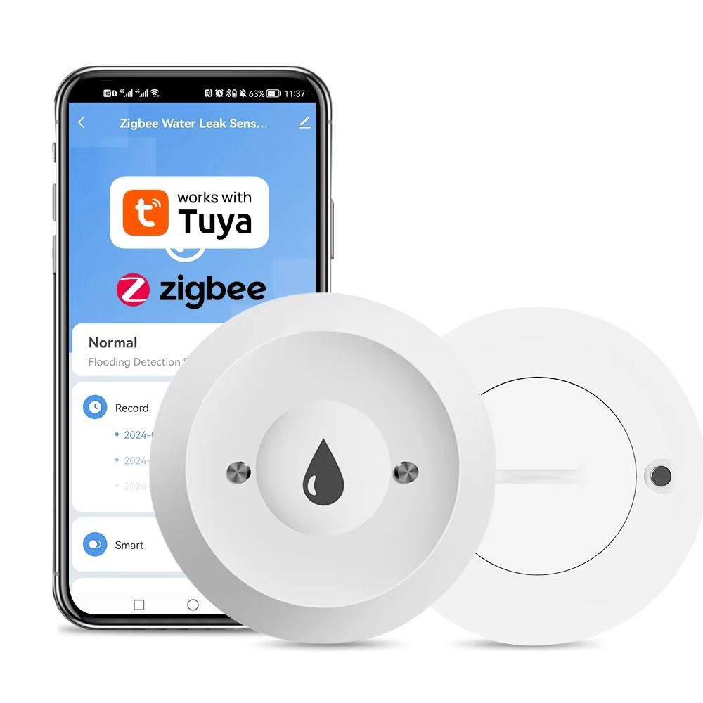 Funkcja alarmu Czujnik wody Zi – Smart Home Zigbee 3.0 recenzja i cena
