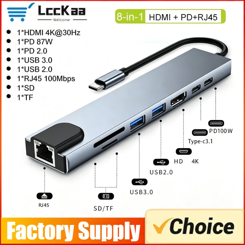 Hub USB-C 8w1/2 7w1/2 Typ C 3. – Smart Home Hub 2 recenzja i cena