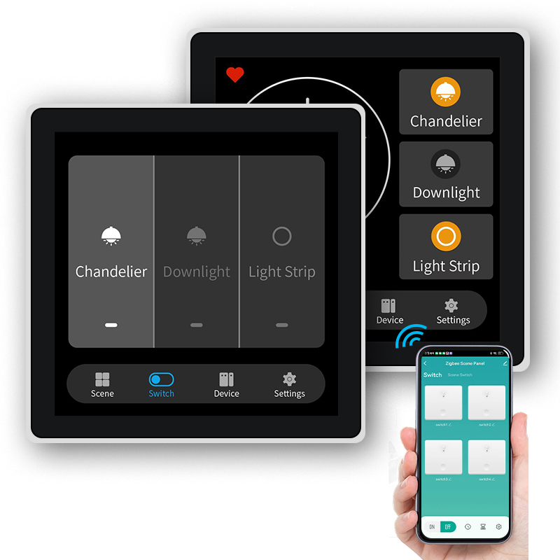 FUERS 4-calowy ekran dotykowy  – Smart Home Button recenzja i cena