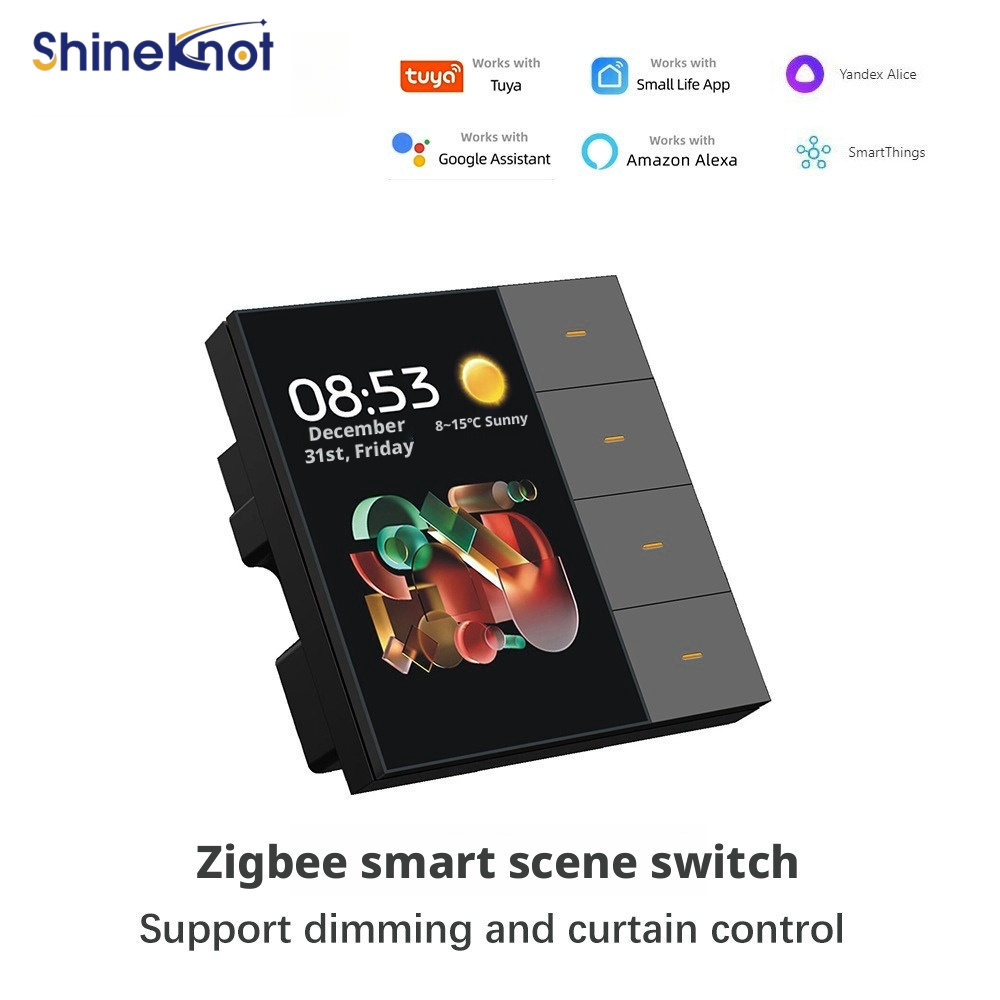 Shineknot Tuya 3,5-calowy ekra – Smart Home Button recenzja i cena