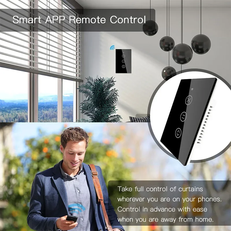 Wifi RF433 dotykowy inteligent – Smart Home Living Room recenzja i cena