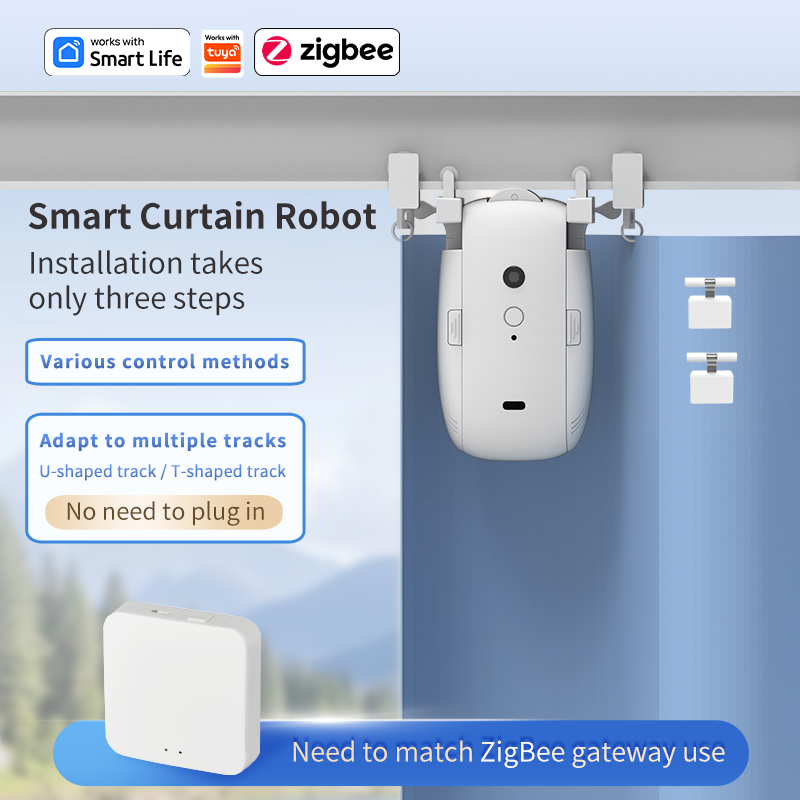 Robot sterujący roletami Zigbe – Smart Home Zigbee recenzja i cena