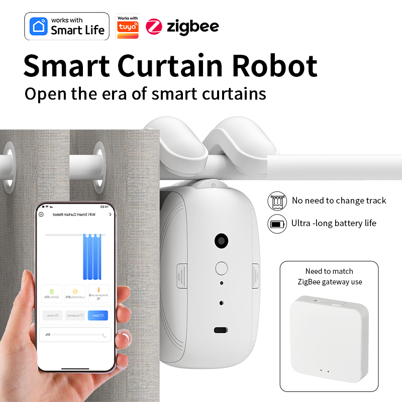 Robot sterujący roletami Zigbe – Smart Home Zigbee recenzja i cena