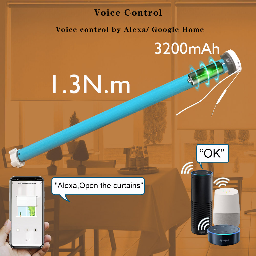 Boyarca 1.3N.m Akumulator Tuya – Smart Home Blinds recenzja i cena