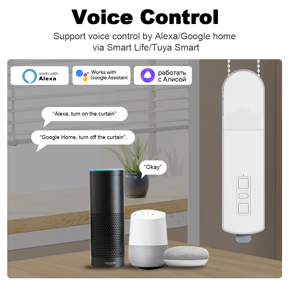 MANHOT WiFi/Zigbee Inteligentn – Smart Home Blinds recenzja i cena