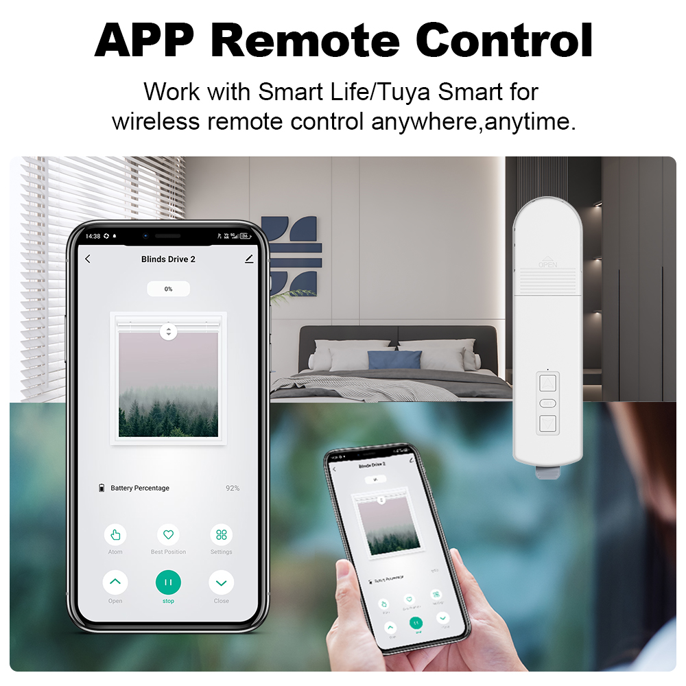 MANHOT WiFi/Zigbee Inteligentn – Smart Home Blinds recenzja i cena