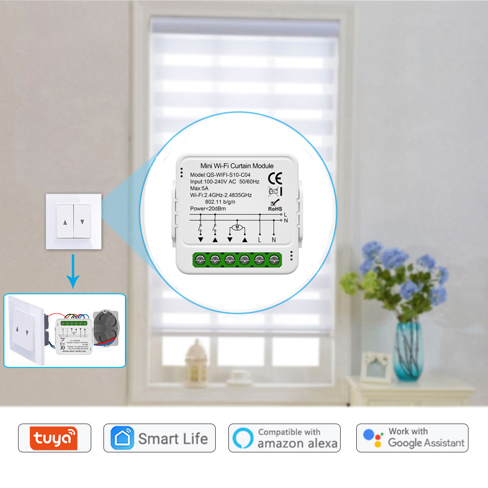 Tuya WiFi Zigbee Inteligentny  – Smart Home Blinds recenzja i cena